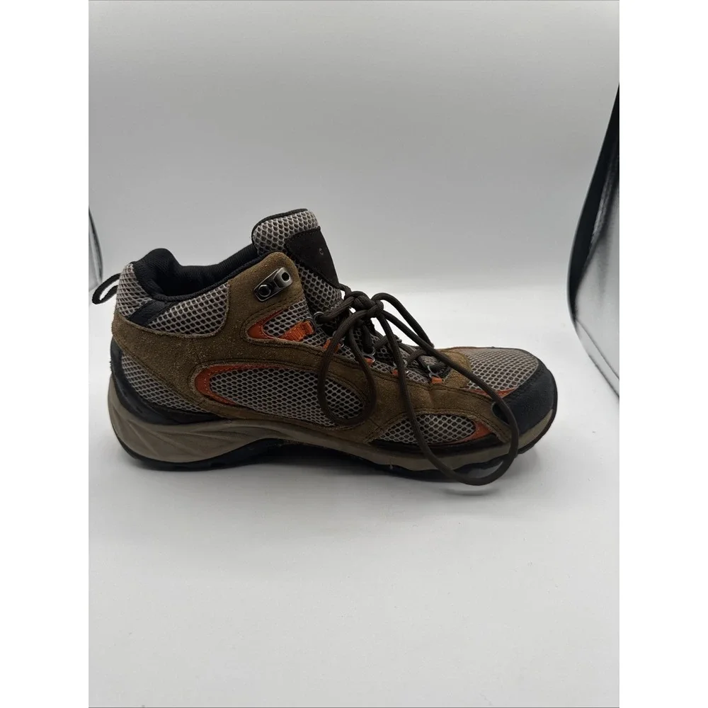 HI TEC Mens Hurricane Mid Waterproof Black And Brown U.S. Mens Size 10